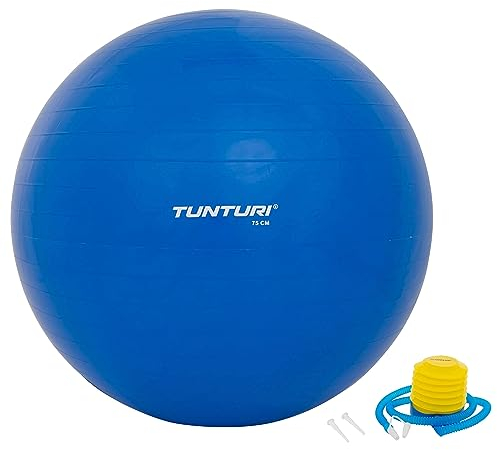 Tunturi Gymnastikball, Blau, 90 cm, 14TUSFU235