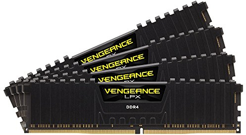 CORSAIR Vengeance LPX CMK16GX4M4A2133C13 Mémoire RAM 16 Go Noir