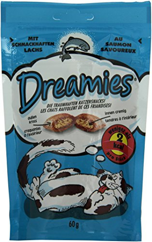 Dreamies Katzensnacks mit Lachs (3 x 60 g)