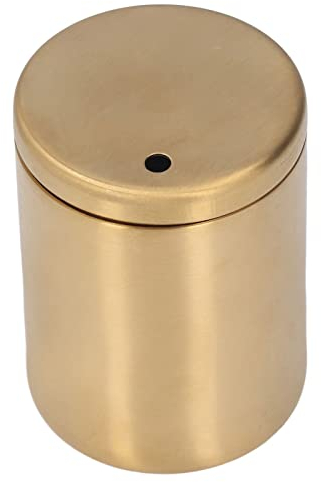 Distributeur de porte - cure - dents, porte-cure-dents en acier inoxydable conteneur de cure - dents porte - cure - dents épaississement boîte à cure - dents boîte de rangement boîte de rangement(or)