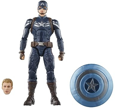 Hasbro Marvel Legends Series, Captain America de 15 cm de Captain America: The Winter Soldier, Figurines Marvel Legends