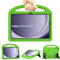 Sonlaryin Funda ligera a prueba de golpes para Samsung Galaxy Tab A9 Plus de 11 pulgadas 2023 con soporte de asa, color verde