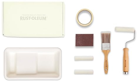 Rust-Oleum Ready to Roll - Eco Paint Kit (Small) - Bathroom Wood & Cabinet Matt Fresh Greens