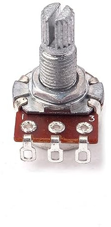 ibasenice Bk Linear Potentiometer Für Gitarre Audio-potentiometer Mit Langem Schaft Zum Ersetzen Und Aufrüsten Von Lautstärke Und Klangreglern Geeignet Bass Knirschende Welle Für