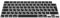 kwmobile Silikon Tastaturschutz für Apple MacBook Pro 16 (2023) M2 A2780 / M3 A2991 - QWERTY Russisch Keyboard Cover Abdeckung - Schwarz