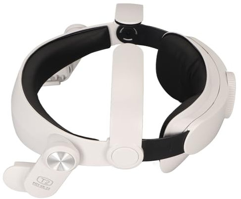 Rankomu Head Strapfor Quest2 Headphone Head Strap for Quest 2, Adjustable VR Head Strap for Enhanced Sound Effects, Increased Immersion in VR, Compatible with Quest 2 Accessories