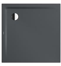 Kaldewei SUPERPLAN 1831-5, Duschwanne mit Wannenträger extraflach, 80x80cm, 383147983674, Farbe: warm grey 85