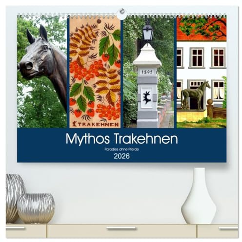 Mythos Trakehnen - Paradies ohne Pferde (hochwertiger Premium Wandkalender 2026 DIN A2 quer), Kunstdruck in Hochglanz: Trakehnen heute - das russische Jasnaja Poljana (CALVENDO Orte)