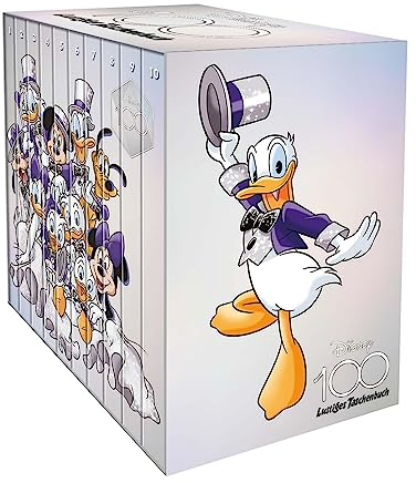 Disney 100 Lustiges Taschenbuch Box: Band 01 - 10