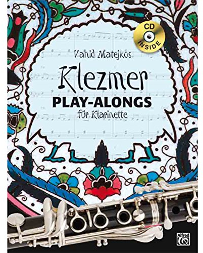 Vahid Matejkos Klezmer Play-alongs für Klarinette (Buch/CD): Book & Cd