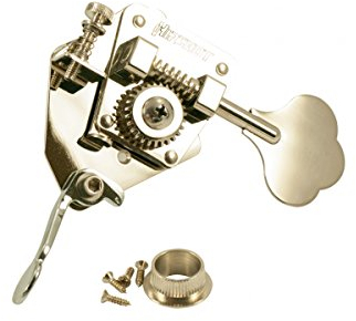 Hipshot Bass Xtender BT1 passend für MusicMan G & L 11/16 Kopfplatte Loch Nickel 20100 N