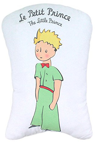 Thedecofactory LE Petit Prince Kissen, Polyester, weiß, 25 x 40 x 3 cm