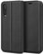 BEZ Hülle für Huawei P20 Pro Hülle, Handyhülle Kompatibel für Huawei P20 Pro Tasche, Case Schutzhüllen aus Klappetui mit Kreditkartenhaltern, Ständer, Magnetverschluss, Schwarz