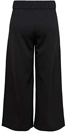 JDY Jdygeggo New Ancle Pants Jrs Noos, Pantaloni Donna, Nero (Schwarz), L