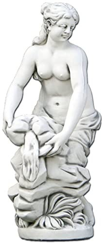 Outdoor Brunnen Garten Dekoration Figur Frau Stein Statue Groß