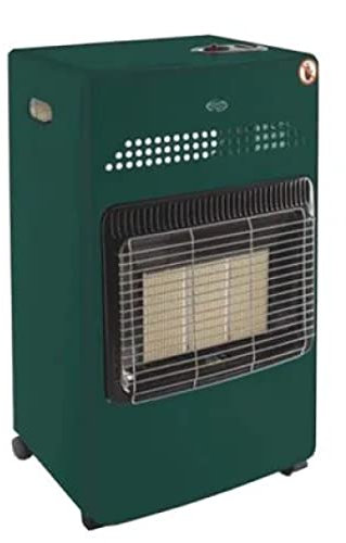 Stufa a Gas Bombola Infrarossi Portatile GPL Potenza 4.1 kW Verde Zoe Green
