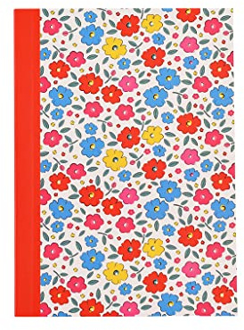 Tilde A6 Lined Notebook small pocket pad. Chic geometric wave stationery | temporary tattoos, kids tattoos, skin art decals, fake ink body decor, fun party favors, safe transfers