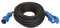as - Schwabe cavi di prolunga CEE 5 m H07RN-F 3G6 - spina CEE e giunto CEE 230V/32A/3-pin/6h - cavo di prolunga CEE per uso esterno - Made in Germany - IP44 - nero, 63280