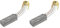 PATIKIL 2Pcs Escobillas de Carbón para Motor, 20x8x5mm Cepillos de Carbón para Herramienta Eléctrica, Reemplazo de Reparación de Angular Amoladora Mesa Sierra Taladro de Mano