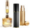 ASADAYS Portable Perfume Atomiser Refillable - 5ml Empty Travel Spray Bottle, Nano Mist, Bottom Filling Mini Atomizer, Pocket Size Cologne Dispenser for Women and Men (Black & Gold, PA)