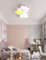 SSNCcNC Modern LED Deckenleuchte Dimmbar Fernbedienung Cartoon Eisen Acryl Deckenlampe Kreativ Bär Kinderzimmer Leuchte Kinder Schlafzimmer Babyzimmer L42cm 25W