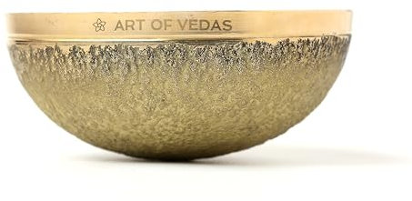 Kansa Vatki Outil de massage traditionnel ayurveda, fabriqué à la main, outil de bien-être naturel pour massage des pieds et massage des zones réflexes, relaxation et soulagement du stress