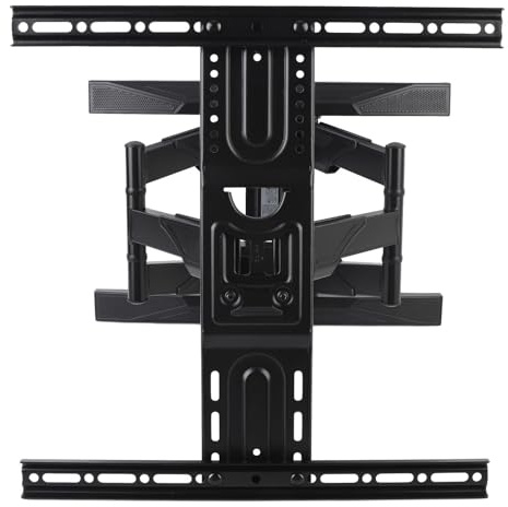 Tomantery TV Wall Mount Secure Steel 100lbs Full Motion Wall Bracket for 40-80 Inch TV, Tilt Mount for Home Entertainment Room