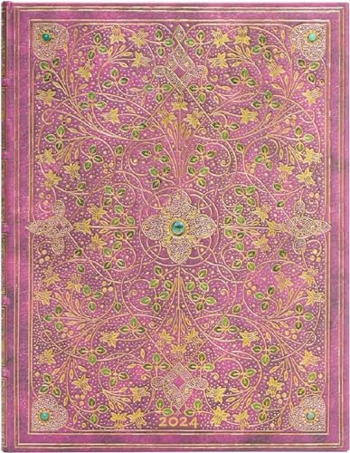 Paperblanks 12-Monatskalender 2024 Diamantenes Thronjubiläum | Verso | Ultra (180 × 230 mm)