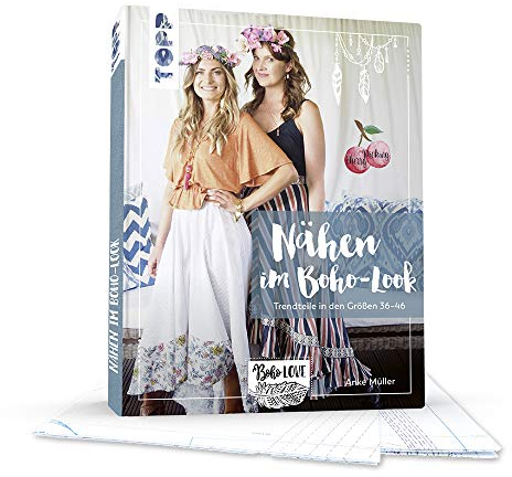 Nähen im Boho-Look: Trendteile in den Größen 36 - 46