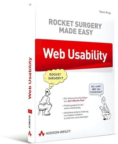 Web Usability: Rocket Surgery Made Easy (Sonstige Bücher AW)
