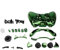 OSTENT Controller-Shell-Gehäuse Kompatibel für Microsoft Xbox 360 Wireless Controller Farbe Grün