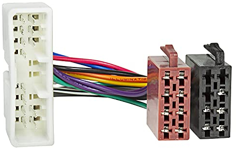 tomzz Audio 7017-001 Radio Adapter Kabel kompatibel mit Honda Accord Civic Jazz bis 1998 auf 16pol ISO Norm