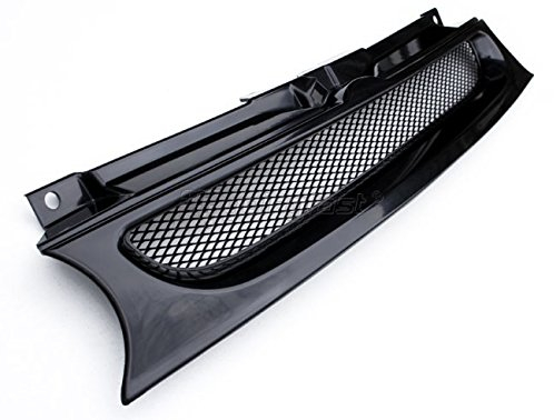 GOINGFAST Parrilla Rejilla Frontal Sport Sin Emblema Diseño Panal de Abeja Compatible con VW Golf 4 97-04
