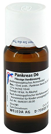 Pankreas D 6 Dilution