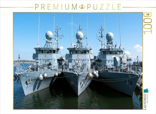 CALVENDO Puzzle Minensuchboote der Marine | 1000 Teile Lege-Größe 64 x 48 cm Foto-Puzzle für glückliche Stunden