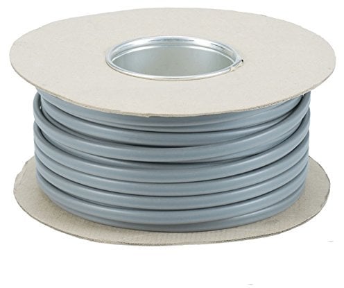 Ali's DIY 1 mm 3 Core And Earth 6243Y Flat Grey Electric Cable - 25 metre length