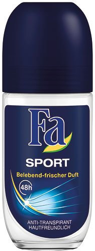 Unbekannt 12x FA - Men Sport, 48h Anti-Transpirant Deo Roll-on - 50ml