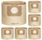 Jajadeal Lot de 6 Sacs d’aspirateur pour Karcher WD3 MV3 WD3P, Sacs filtrants en papier de rechange pour Aspirateu 6.959-130.0