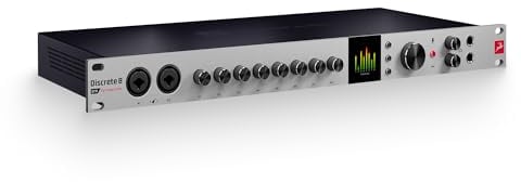 Antelope Audio Interface audio discrète 8 Pro Synergy Core 26 x 32 Thunderbolt 3 et USB 2.0 avec effets en temps réel intégrés