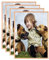 VIIBASE 30x40cm OAK Zertifikat Bilderrahmen,Eiche Holz Fotorahmen,Posterrahmen mit Plexiglas für Wandmontage Display,12x16 4er Set