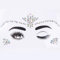 1 pezzo Strass Adesivi,Brillantini faccia,Gemme viso,Brillantini adesivi,Brillantini viso adesivi,Strass viso make up adesivi,Brillantini make up viso,per Nail,Viso,Festival festa(Stile 1)