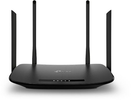 (Ricondizionato)TP-Link VR300 Archer Modem Router VDSL FTTC FTTS ADSL fino a 100Mbps, Wi-Fi AC1200 Dual Band
