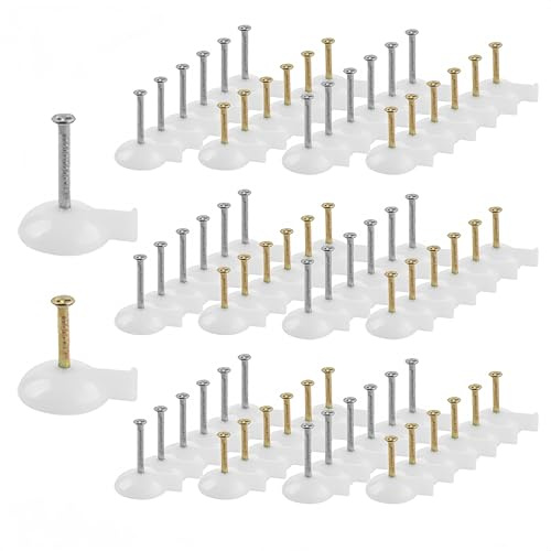 ONEBO 180 Puntine da per Paravento, Puntina Per Tessuto Pubblicitario, Puntines per Carta da Parati, Puntine per Tende da Porta, per Pareti In Cemento, Porte in Legno, Pannelli in Alluminio