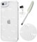 Knoowcase Case for iPhone SE 2022/8, iPhone SE 2020/7, Cute Bowknot Pattern Clear Soft TPU Shockproof Case for Women Girls, Slim Fit Silicone Bumper Shell Drop-Protection Transparent Cover,White