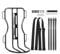 Front Fork Rack, Front Fork Touring Carrier Stand, Lightweight Bike Pannier Rack for Road Bikes, City Bikes, Mountain Bikes