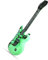 Aufblasbare Gitarre, 130 cm, riesiger aufblasbarer Schwimmer, aufblasbare Gitarre, Party-Dekoration für Pool, Wasserspielzeug, Spaß im Wasser, Schwimmring, Poolspielzeug (grün)