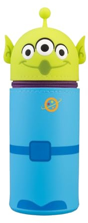 Grupo Erik Pixar Toy Story Alien Federmäppchen Merch | Federmappe Stift Etui Schule 1 Fach - Federtasche Mädchen und Jungen Schlampermäppchen Geschenke zur Einschulung