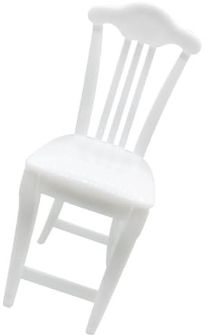 SUPVOX Decorative Mini Chair for Dollhouse Lovely Mini House Decor Delicate Miniature Furniture for Landscaping Scenes Photo Props Compact and Lightweight Design