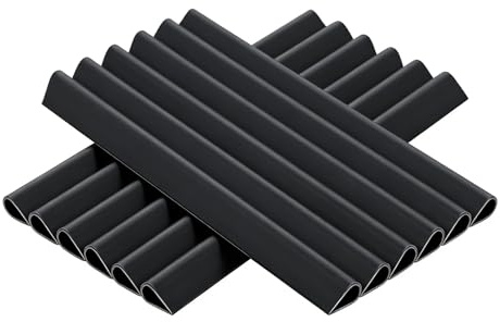 50 Stück Klemmschienen für Sichtschutzstreifen, Befestigungsclips Sichtschutz, Befestigungsclips Klemmschienen für PVC Sichtschutzfolie Sichtschutzstreifen Windschutz für Zaun und Garten, Anthrazit