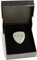 Plektrum Guitar Pick personalisiert Silber Gravur Initialen
